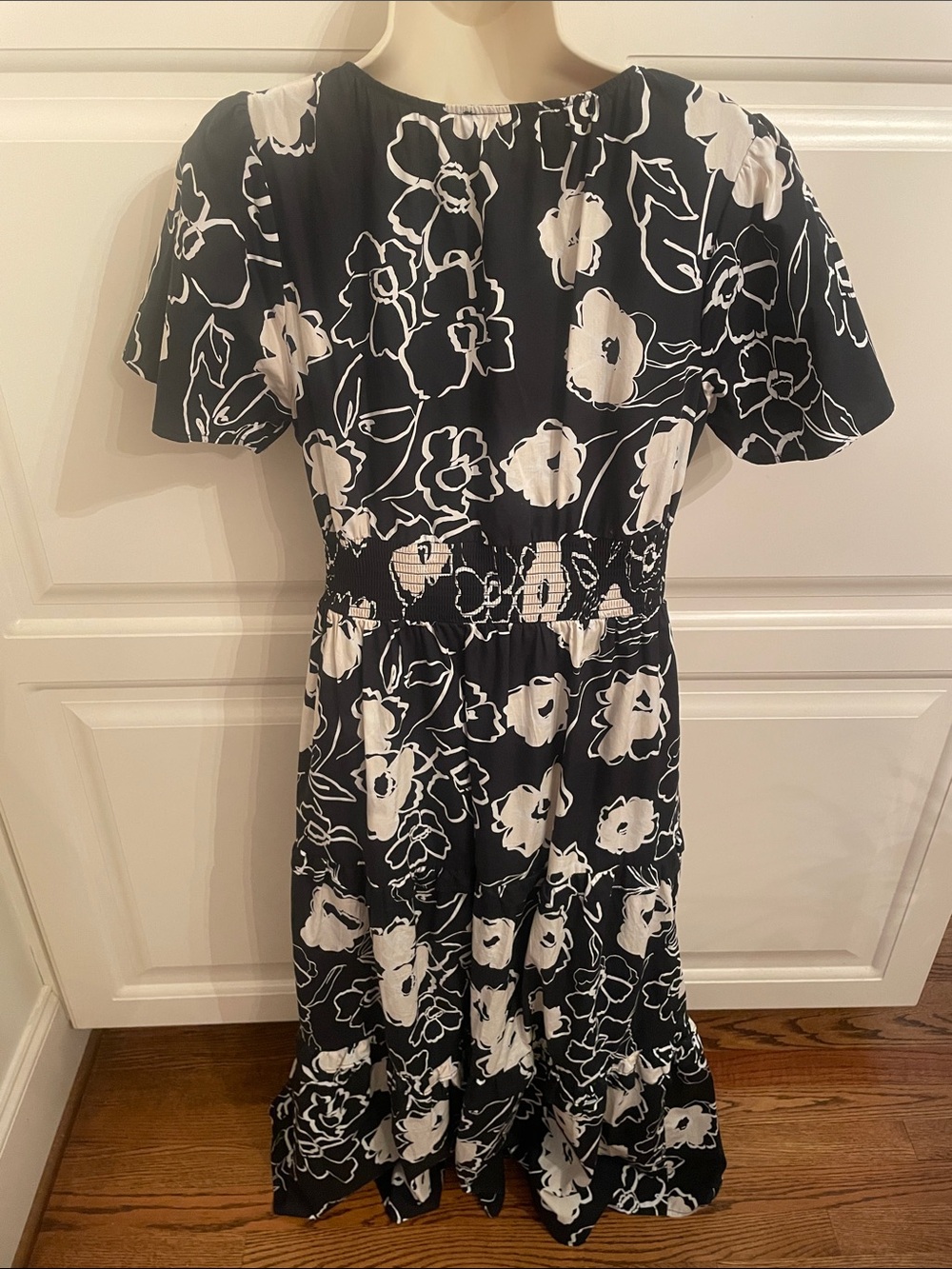 Sugarlips Palmer floral tiered maxi dress sz M - Picture 6 of 8